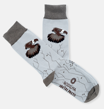 Chaussettes Vautour Noir