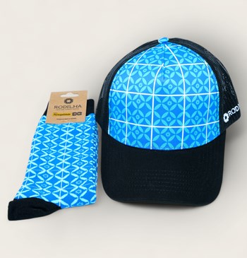 Pack Gorro y Calcetines Azulejo Sardina